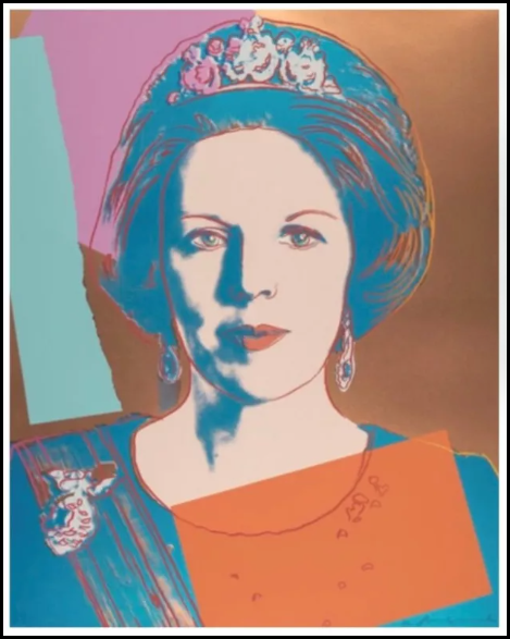 Queen Beatrix by Andy Warhol